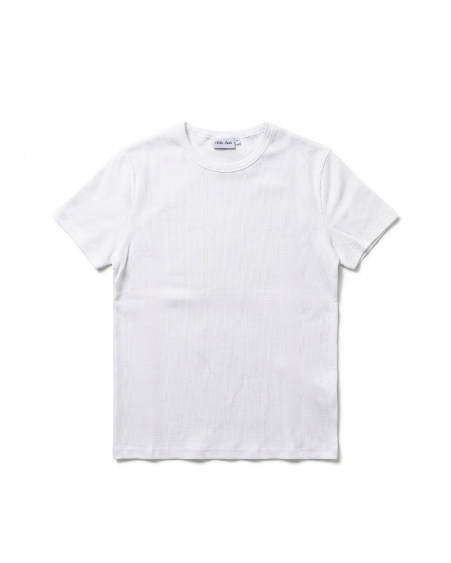 White Fitted T-shirt