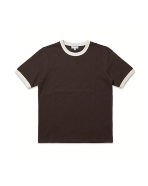 Brown/White T-shirt