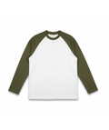 White/Green Long Sleeve