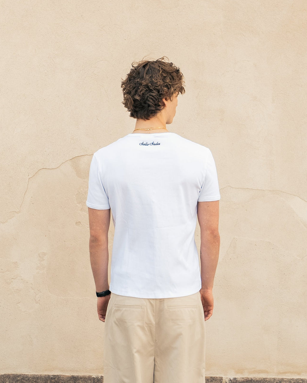 White Fitted T-shirt