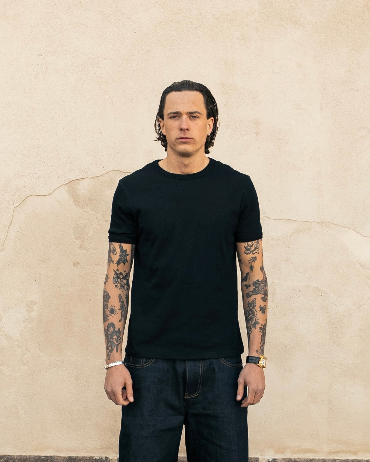 Black Fitted T-shirt