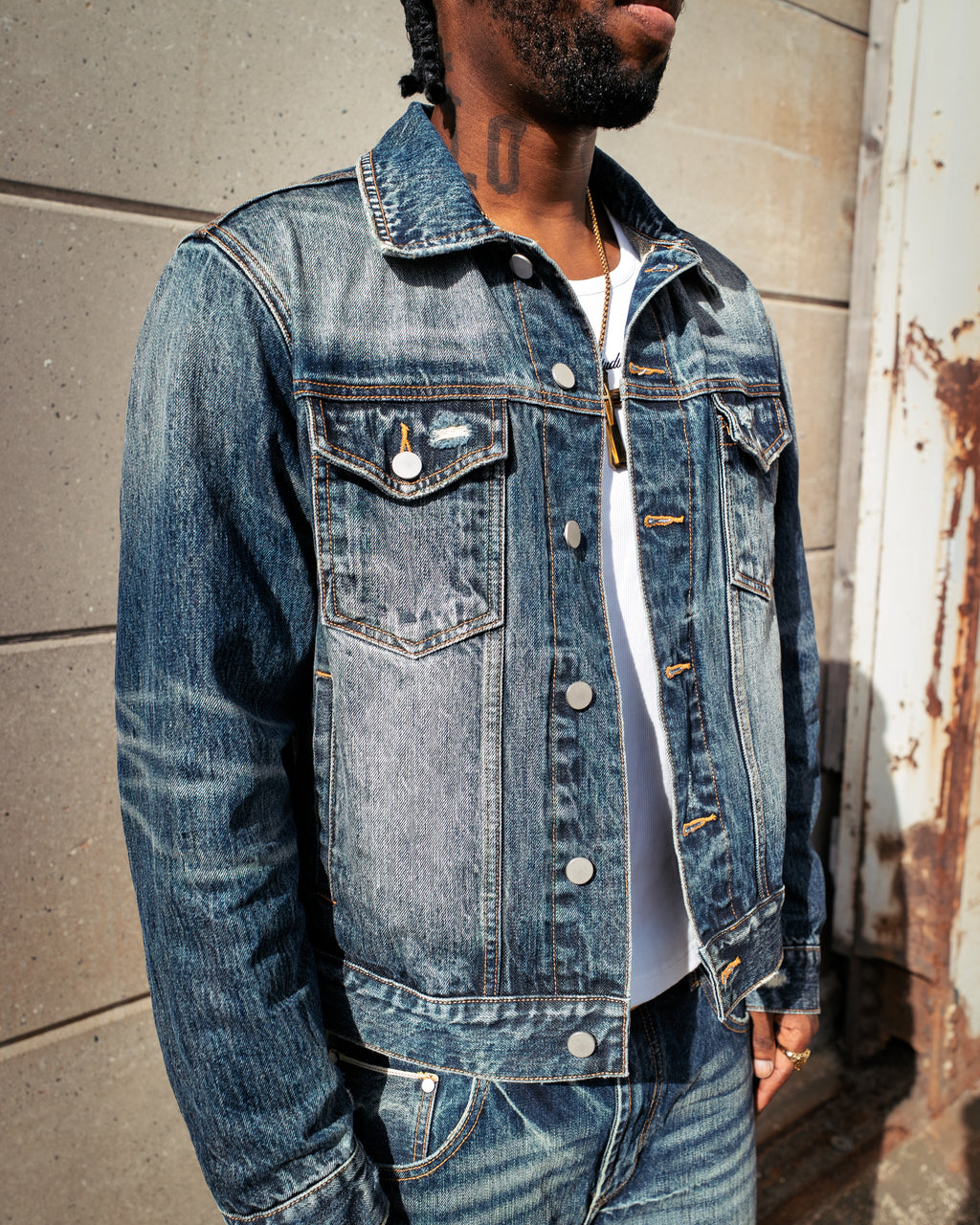 Ripped Selvedge Jacket