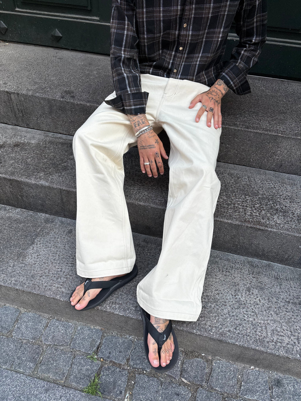 Ecru Selvedge Jeans