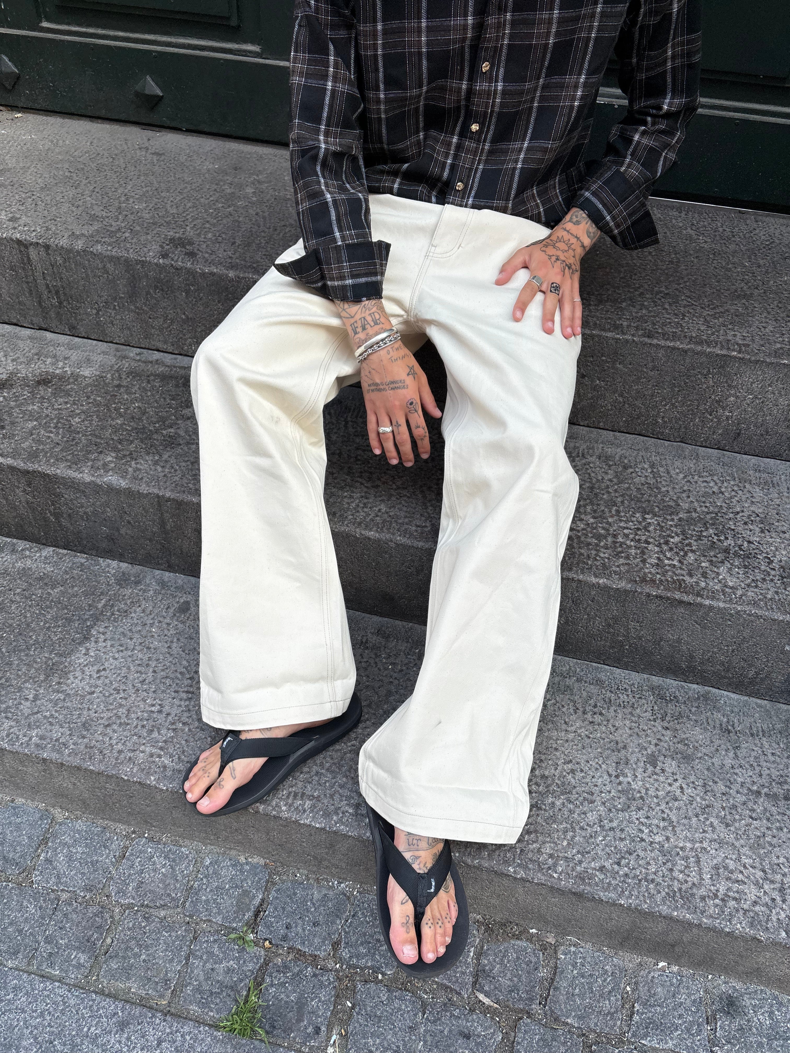 Ecru Selvedge Jeans