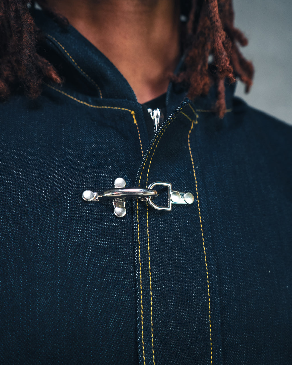 Blue Selvedge Clasp Jacket (16,8oz)