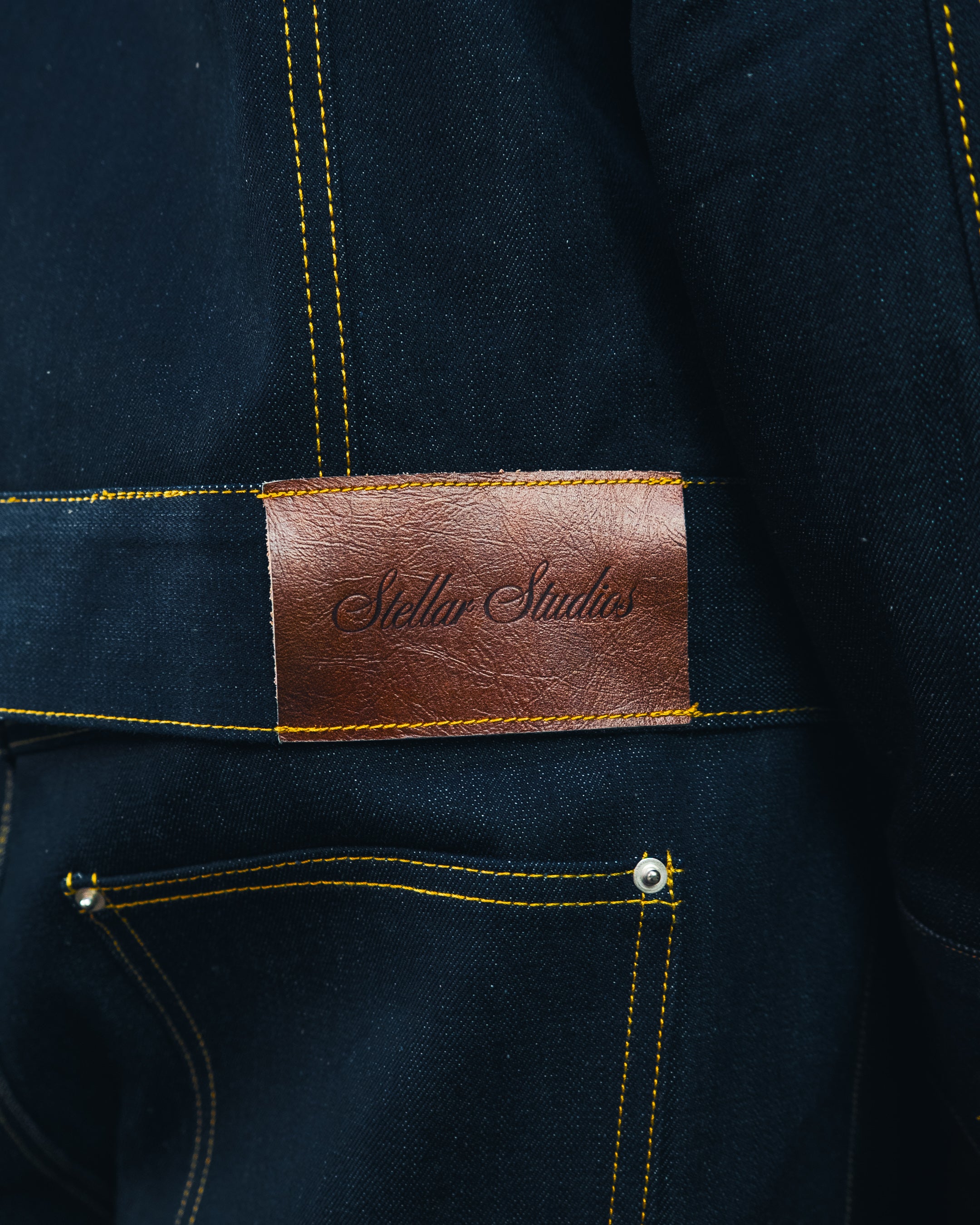 Blue Selvedge Clasp Jacket (16,8oz)