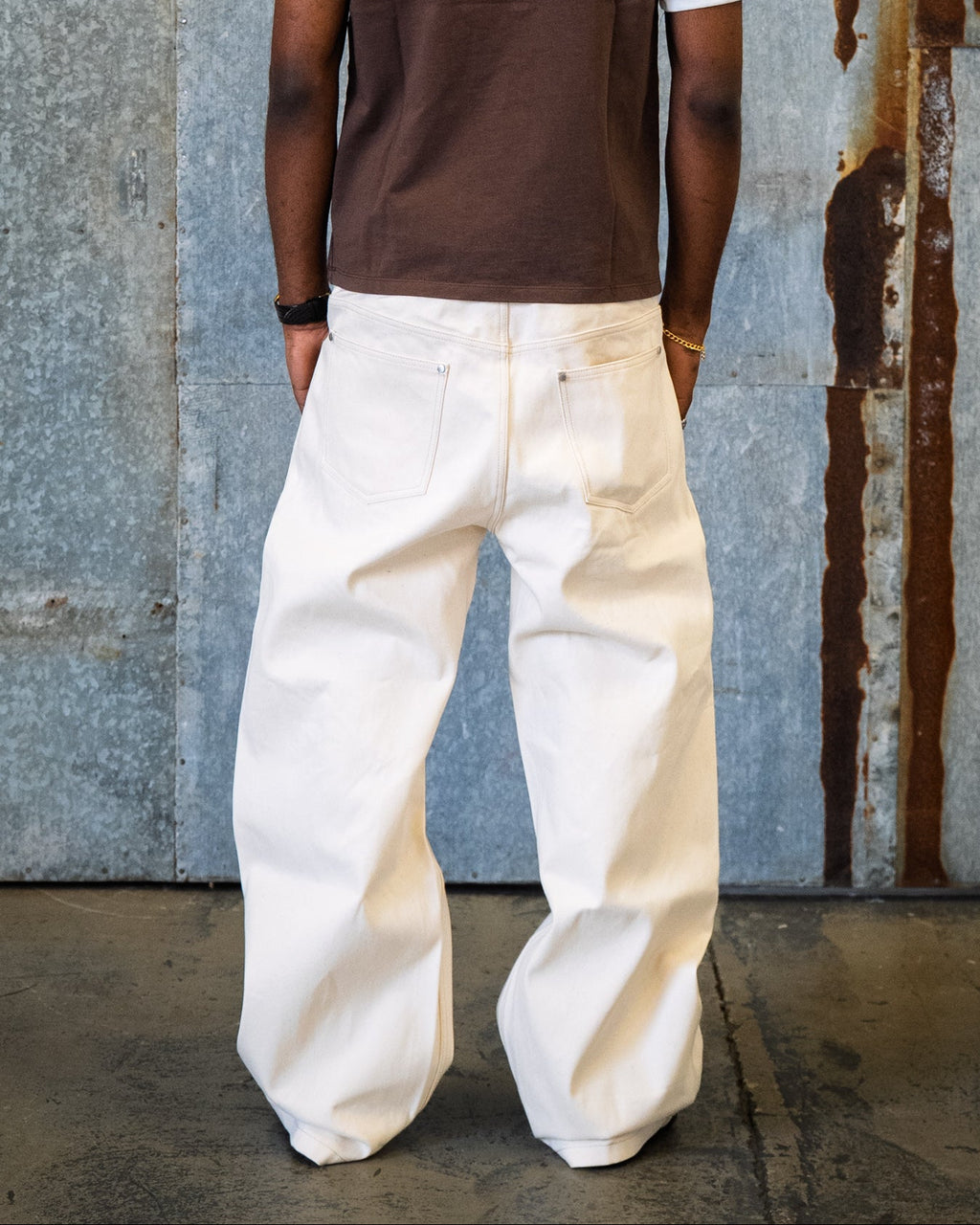 Ecru Selvedge Jeans