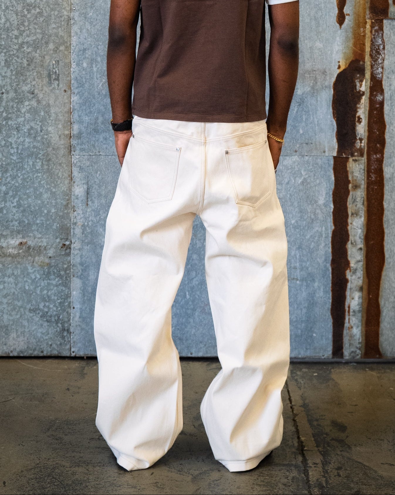 Ecru Selvedge Jeans