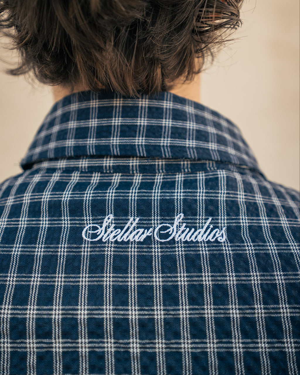 Blue Checkered Shirt