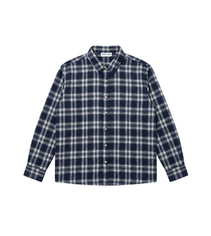 Checkered Blue Shirt