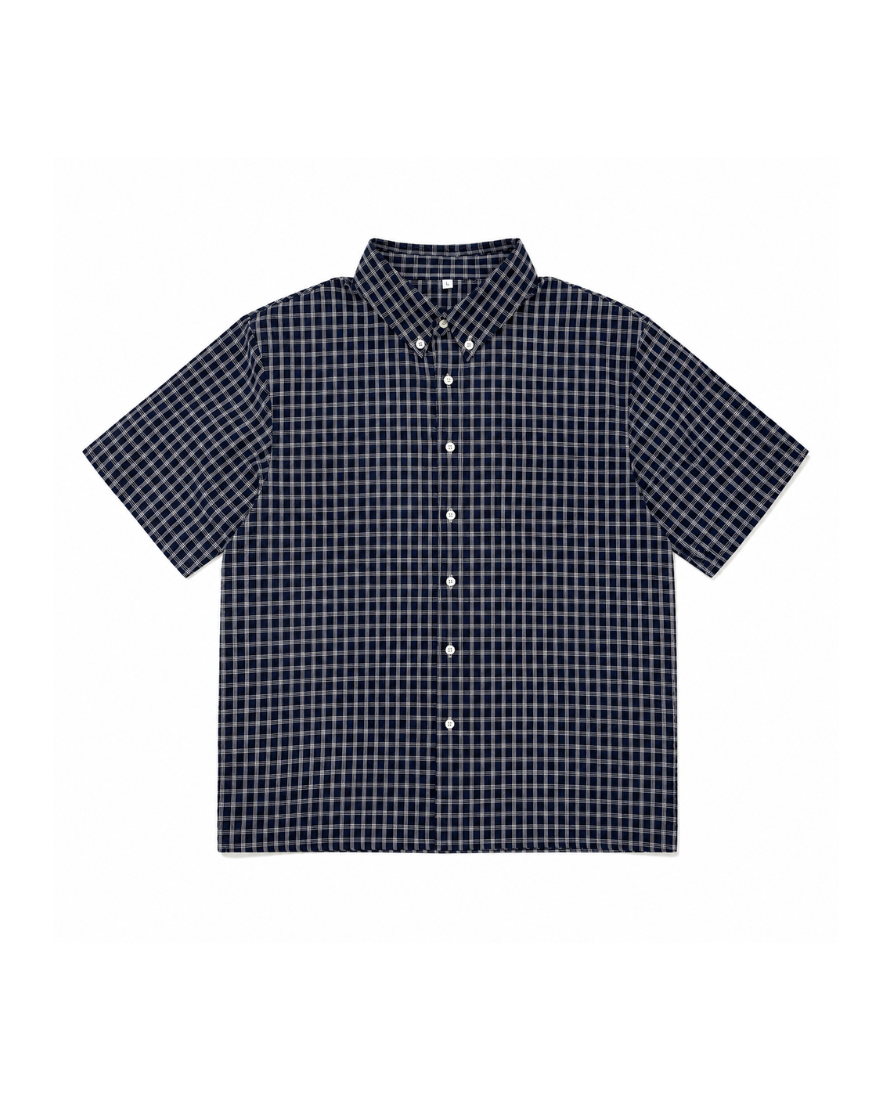 Blue Checkered Shirt