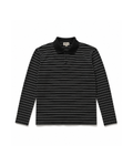 Black Striped Polo